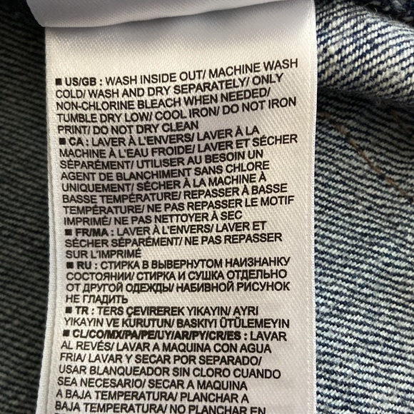 Women’s Gap Sexy Boyfriend Denim Jean Shorts Size 28 - Picture 10 of 10